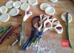 马蹄莲花束的做法图解6