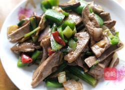 嫩炒猪肝的做法图解7