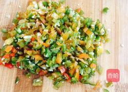 尖椒鸡蛋饼的做法图解2