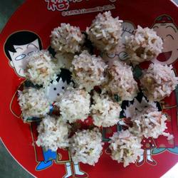 糯米裹丸子的做法[图]