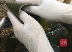 咸蛋五香猪肉粽的做法图解13