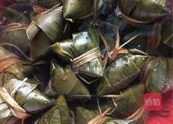 咸蛋五香猪肉粽的做法图解28