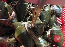 咸蛋五香猪肉粽的做法图解30