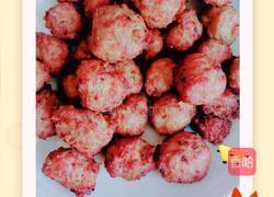 猪肉丸子的做法图解4