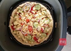 田园披萨空气炸锅的做法图解11