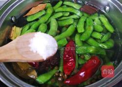 五香盐水煮毛豆的做法图解7