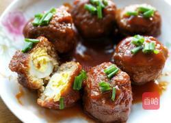 茄汁肉丸包鹌鹑蛋的做法图解8
