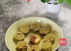 奶香三色绿豆糕的做法图解10