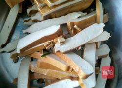 韭菜耗油炒豆腐干的做法图解1