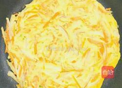 三丝鸡蛋饼的做法图解4