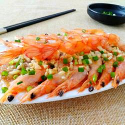 蒜蓉粉丝开边虾的做法[图]