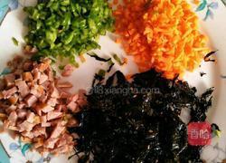 海鲜蔬菜饭团的做法图解1