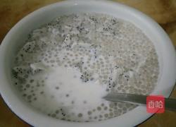 椰汁火龙果西米露的做法图解5