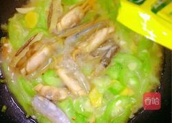 丝瓜炒蛏子的做法图解6