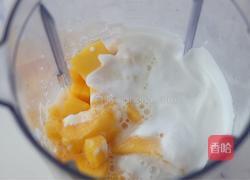 椰芒冰淇淋的做法图解2
