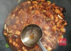 菠萝红烧肉的做法图解4