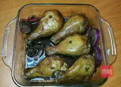 Illustration of braised chicken legs (microwave oven) 2