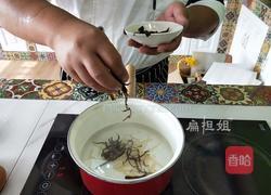 酸辣银鱼羹的做法图解3