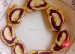 宝宝紫薯香蕉卷的做法图解10