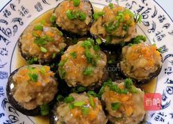 香菇酿肉的做法图解3