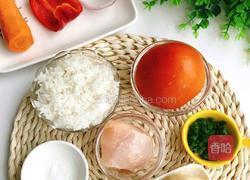 番茄鸡肉芝士煸饭的做法图解1