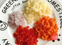 番茄鸡肉芝士煸饭的做法图解4