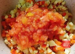 番茄鸡肉芝士煸饭的做法图解10