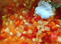 番茄鸡肉芝士煸饭的做法图解13