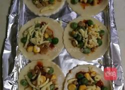 饺子皮披萨的做法图解1