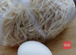 懒人鸡蛋面～的做法图解1
