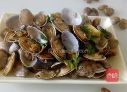 酱爆花蛤的做法图解9