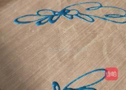 蝶豆花之毛巾卷的做法图解10