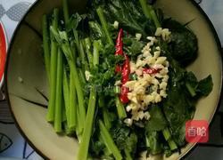 萝卜缨子凉拌菜的做法图解6