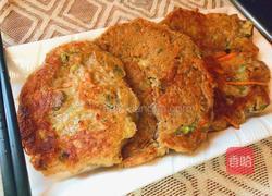 西兰花粉丝煎饼的做法图解13