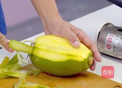 等戴一道菜之青木瓜沙拉的做法图解1