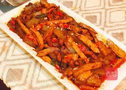 川味凉粉炒豆干的做法图解7