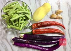 干煸素三样的做法图解1