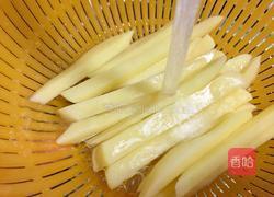 干煸素三样的做法图解2