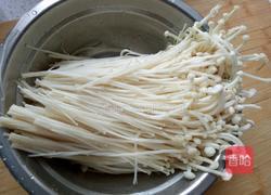 蒜蓉金针菇的做法图解3