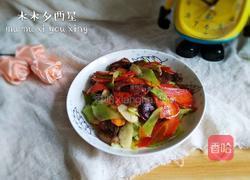 莴笋仔姜胡萝卜炒香肠的做法图解20