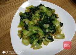 蒜炒上海青的做法图解5