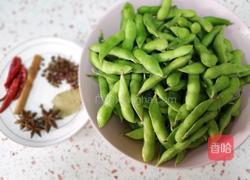 五香毛豆的做法图解1