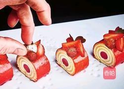 草莓甜心蛋卷的做法图解22