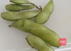 Illustration of how to make bean foam loofah 1