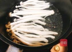 海鲜菇炒肉沫的做法图解2