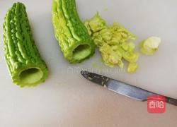 苦瓜紫薯圈的做法图解3