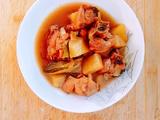 红烧鸡腿加土豆块
