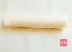 天然色素菠菜蛋糕卷的做法图解7