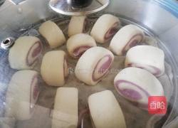 双色紫薯小馒头的做法图解11