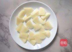 宝宝辅食之香菜土豆饼的做法图解2